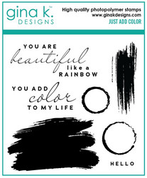 Gina K. Designs leimasin Just Add Color