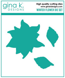 Gina K. Designs stanssi Winter Flower