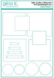 Gina K. Designs stanssi Master Layouts 3