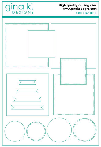 Gina K. Designs stanssi Master Layouts 3
