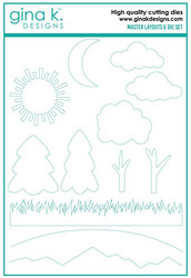 Gina K. Designs stanssi Master Layouts 6
