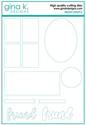 Gina K. Designs stanssi Master Layouts 9