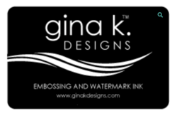 Gina K. Designs Embossing and Watermark -mustetyyny