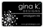 Gina K. Designs Amalgam Ink -mustetyyny, sävy Obsidian