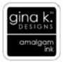 Gina K. Designs Amalgam Ink -mustetyyny, sävy Obsidian,  pieni