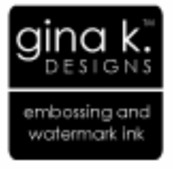 Gina K. Designs Embossing and Watermark -mustetyyny, pieni
