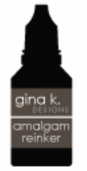 Gina K. Designs Amalgam Ink -täyttöpullo, sävy Chocolate Truffle