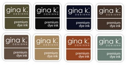 Gina K. Designs Premium Dye Ink -mustetyynyt, Neutral