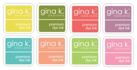 Gina K. Designs Premium Dye Ink -mustetyynyt, Spring