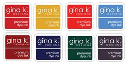 Gina K. Designs Premium Dye Ink -mustetyynyt, Winter