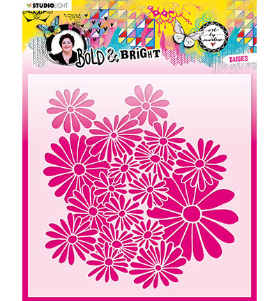 Studio Light Art By Marlene sapluuna Bold & Bright, Daisies