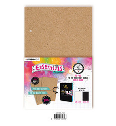 Studio Light Art By Marlene, Art Journal -paperipakkaus Handy Size, kraft