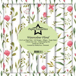 Paper Favourites Watercolour Floral -paperipakkaus