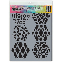 Dylusions sapluuna Quilt n More, 9