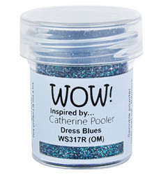 Wow! Embossing Glitters -kohojauhe, sävy Dress Blues by Catherine Pooler (R,OM)