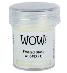 Wow! Embossing Glitters -kohojauhe, sävy Frosted Glass (X,T)
