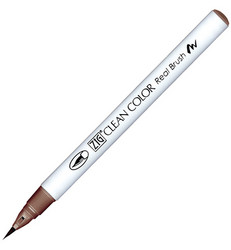 ZIG Clean Colors Real Brush -kynä, sävy mocha brown