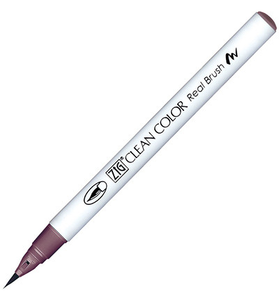 ZIG Clean Colors Real Brush -kynä, sävy plum gray