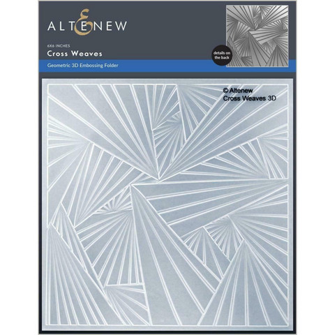 Altenew 3D kohokuviointikansio Cross Weaves