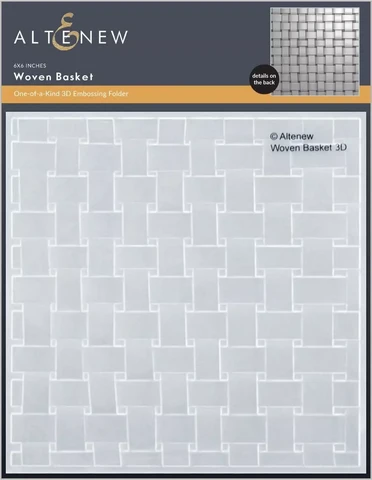 Altenew 3D kohokuviointikansio Woven Basket