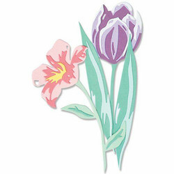 Sizzix Thinlits stanssisetti Layered Spring Flowers