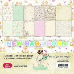 Craft & You paperipakkaus New Baby Born 6