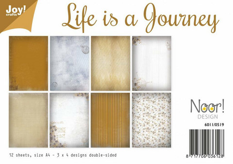 Joy! Crafts paperipakkaus A4 Life Is a Journey