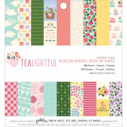 Pebbles Tealightful -paperipakkaus, 6