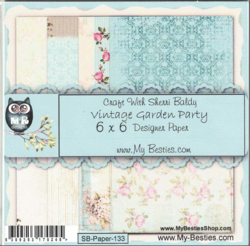 My Besties Sherri Baldy Vintage Garden Party -paperipakkaus, 6