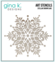 Gina K. Designs sapluuna Stellar Snowflake, 6