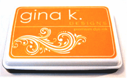 Gina K. Designs Premium Dye Ink -mustetyyny, Sweet Mango