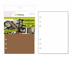 CraftEmotions KraftCard -paperipakkaus, 220 g