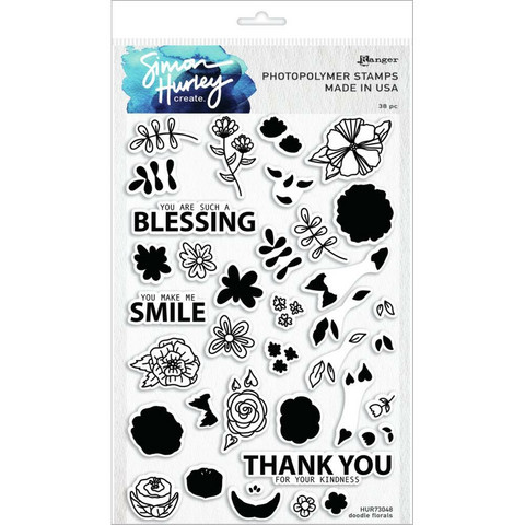 Simon Hurley leimasinsetti Doodle Florals
