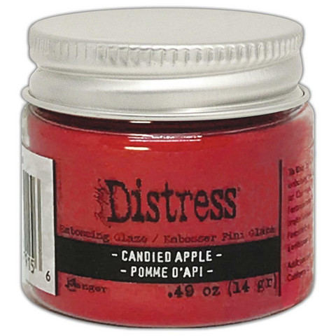 Tim Holtz Distress Embossing Glaze -jauhe, sävy Candied Apple