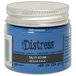 Tim Holtz Distress Embossing Glaze -jauhe, sävy Salty Ocean