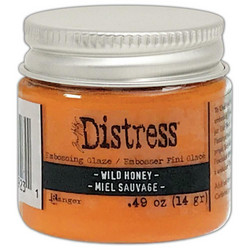 Tim Holtz Distress Embossing Glaze -jauhe, sävy Wild Honey