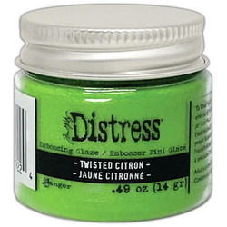 Tim Holtz Distress Embossing Glaze -jauhe, sävy Twisted Citron