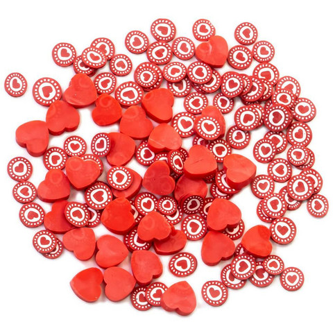 Buttons Galore Sprinkletz -koristeet, Hearts