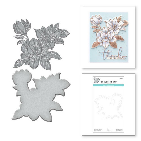 Spellbinders stanssisetti Magnolia Blooms