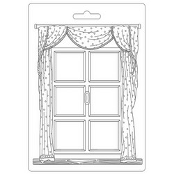 Stamperia Soft Mould -muotti Daydream Window, A5