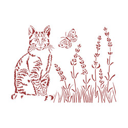 Stamperia sapluuna Provence, Cat , 15 x 20 cm