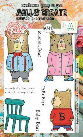 Aall & Create leimasin Three Bears