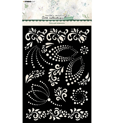Studio Light Jenine's Mindful Art -sapluuna Dots and Ornaments