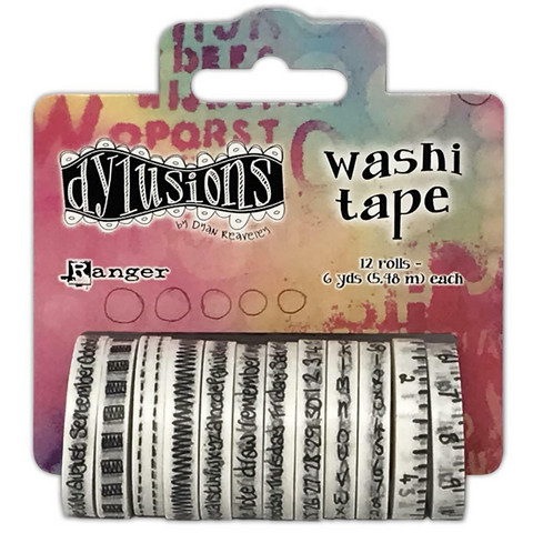 Dylusions Washi -teipit, White