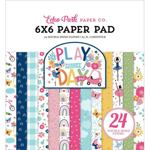 Echo Park Play All Day Girl -paperipakkaus, 6