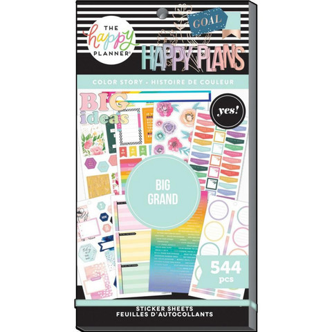 Mambi Happy Planner Value Pack -tarrapakkaus Color Story BIG