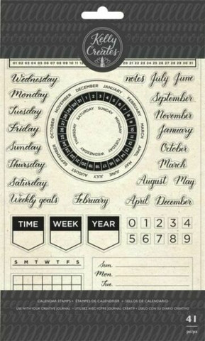 Kelly Creates leimasinsetti Calendar