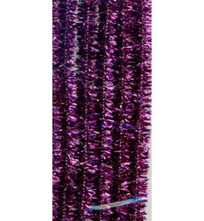 Glitter Chenille -piippurassi, violetti