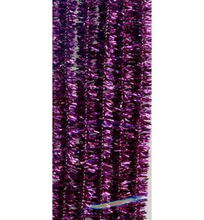 Glitter Chenille -piippurassi, violetti