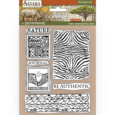 Stamperia leimasinsetti Savana, Zebra Texture